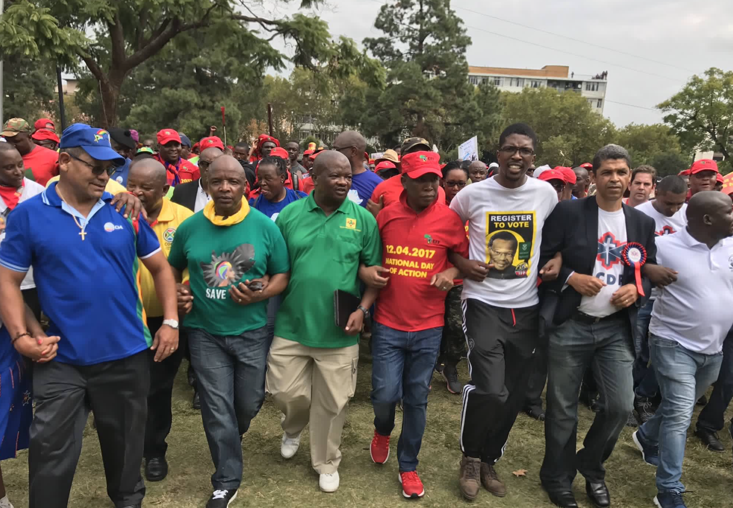 Opposition leaders unite for #NationalDayOfAction