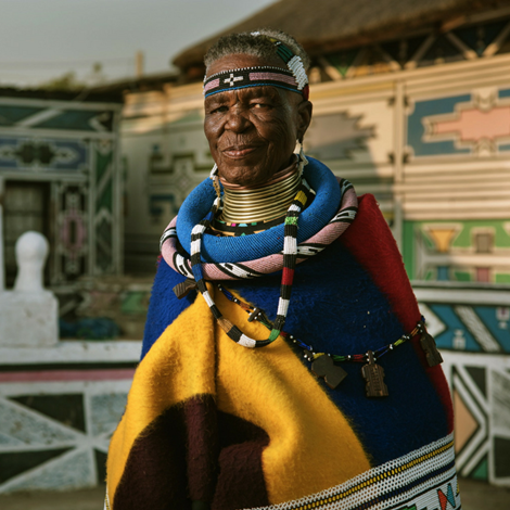 esther mahlangu artist, esther mahlangu,