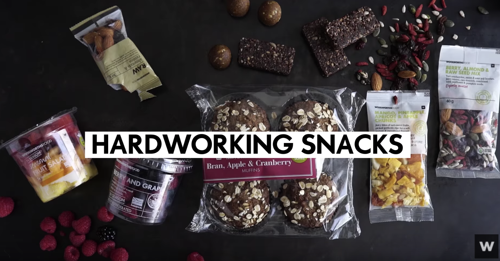 Hardworking snacks. Woolworths has snacks to fit every style! KAYA 959
