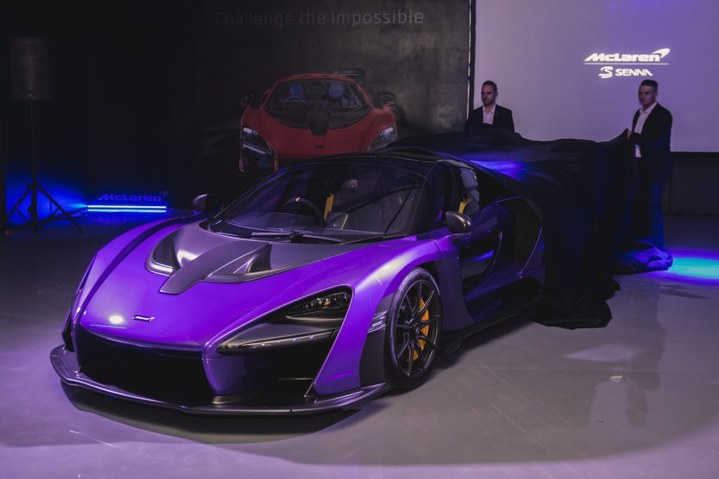 McLaren Senna launch