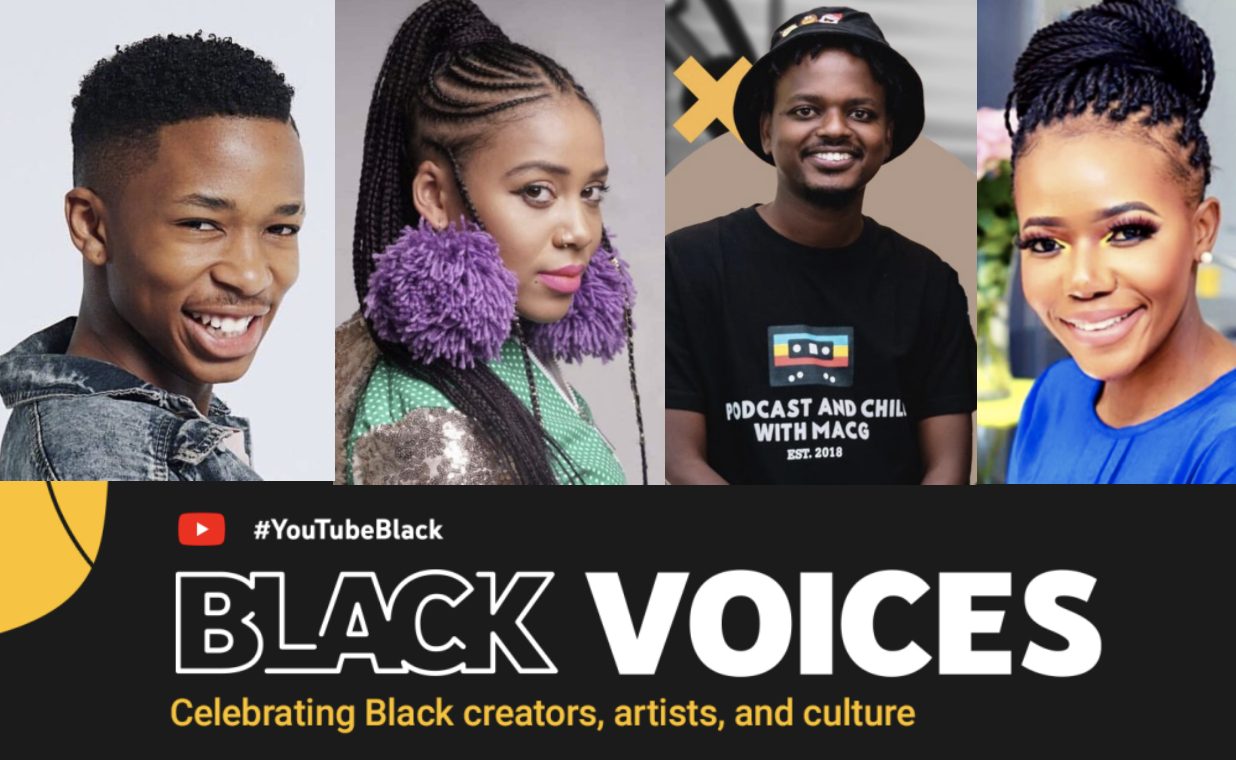 9 South African Creators join YouTube Black Voices Class Of 2021