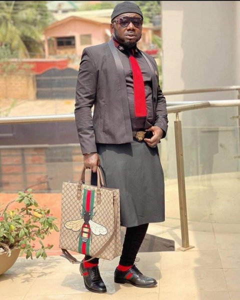 Fashionista Don Papa Richie says he loves wearing skirts and dresses