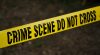 Do not cross signage - crime scene