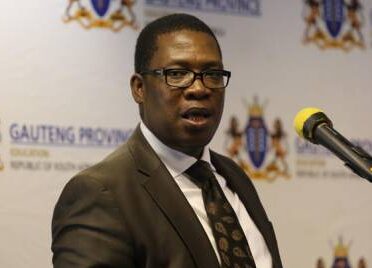 Gauteng Education MEC Panyaza Lesufi