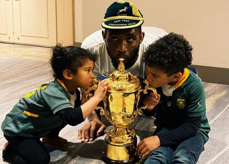 Siya Kolisi family