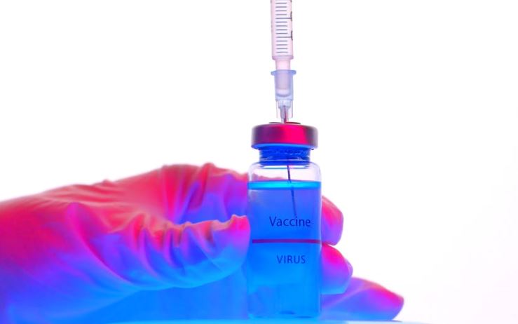 Vaccine-virus vial