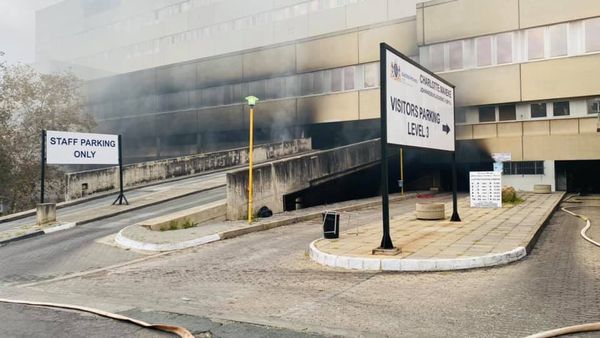 Charlotte Maxeke Johannesburg Hospital fire