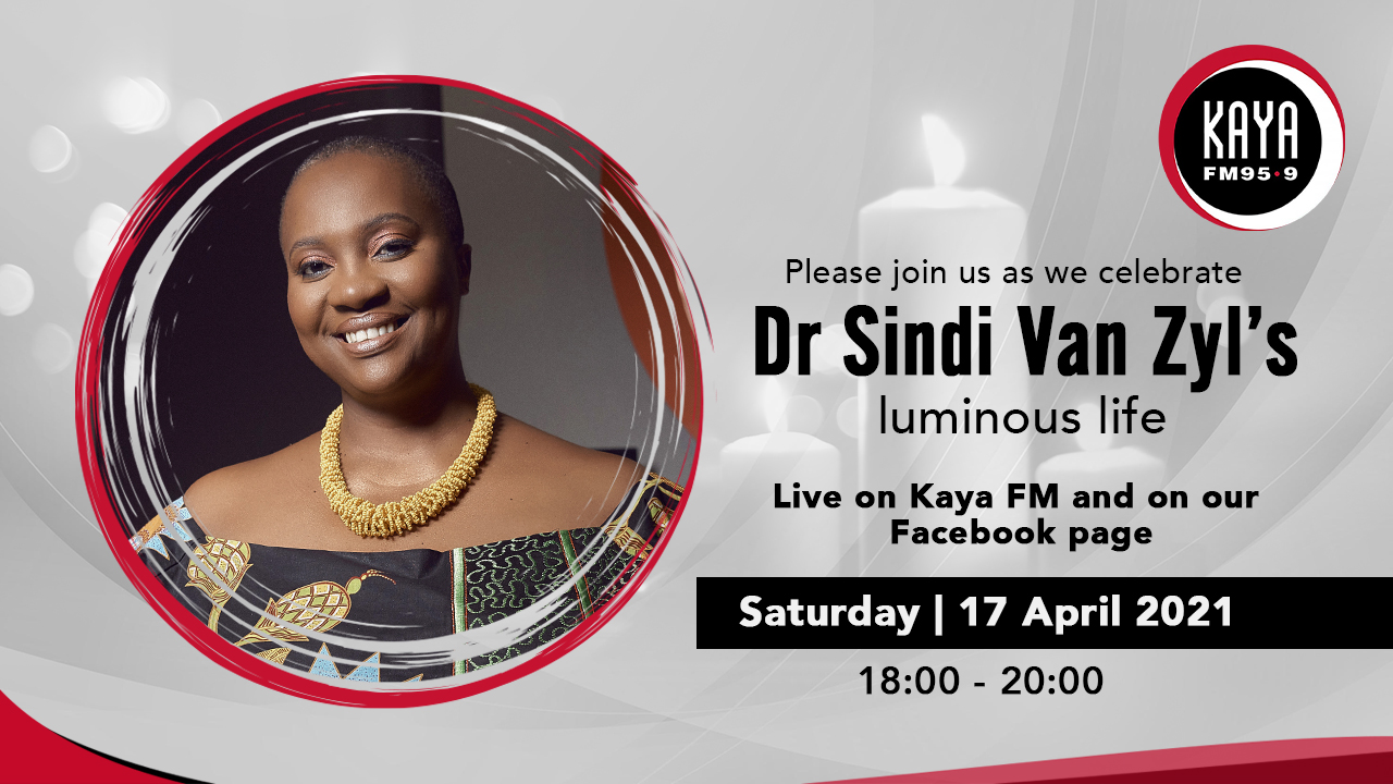Join us for a virtual memorial service for Dr. Sindi van Zyl