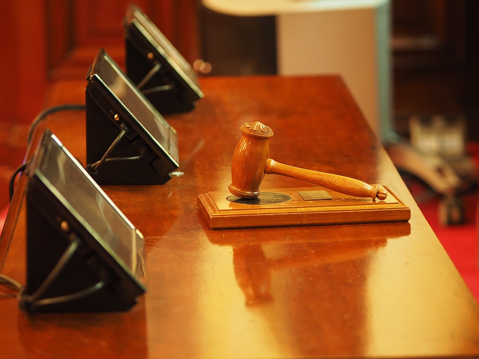 Courtroom gavel