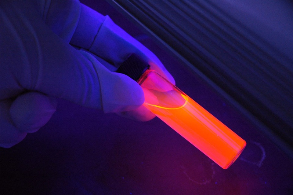 DNA testing vial