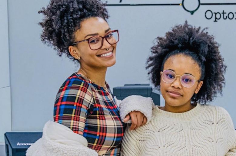 Pearl Thusi and her daughter Thando
