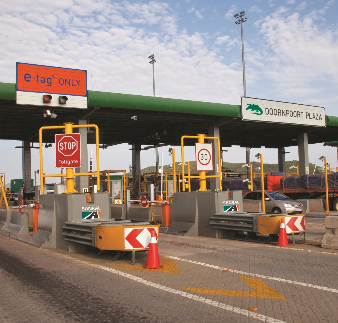 Toll plaza