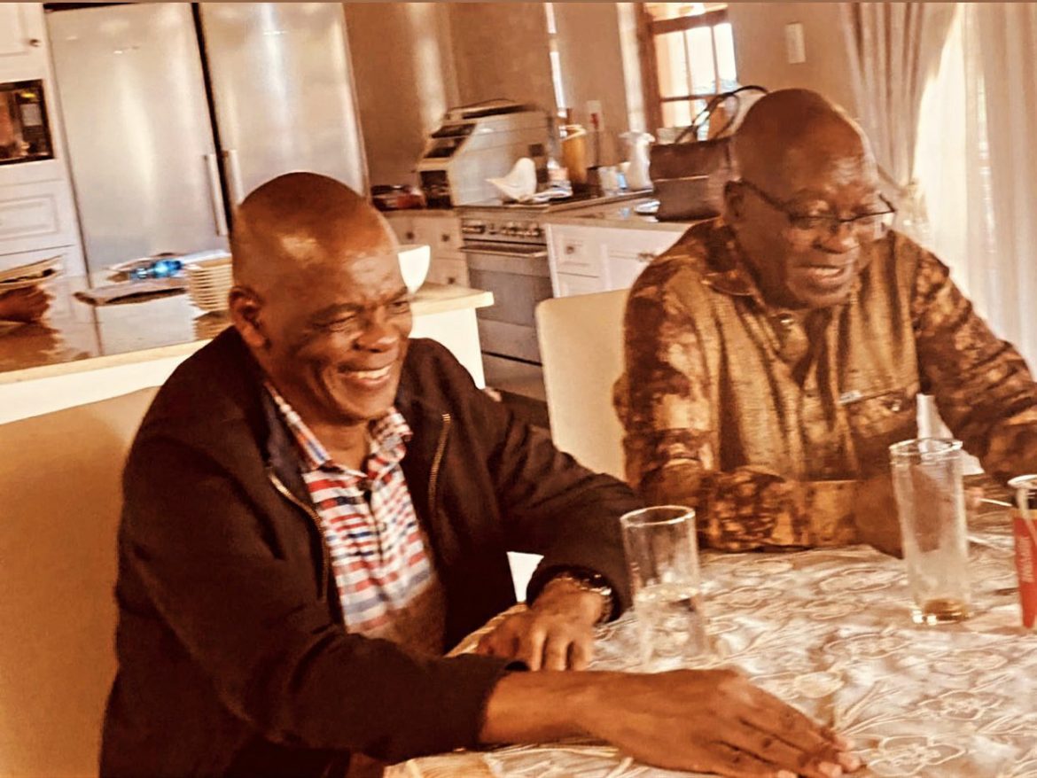 Ace Magashule and Jacob Zuma