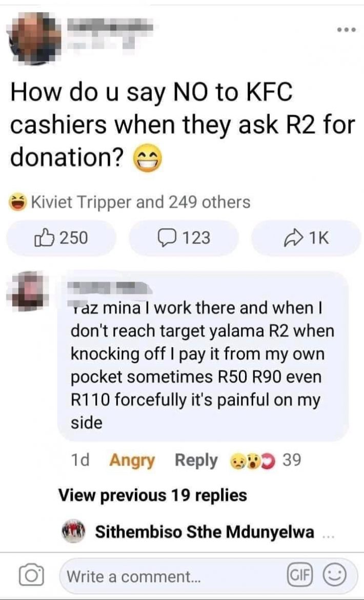 Kfc Foe R2 KFC Add Hope is once again the talk of Mzansi - KAYA 959