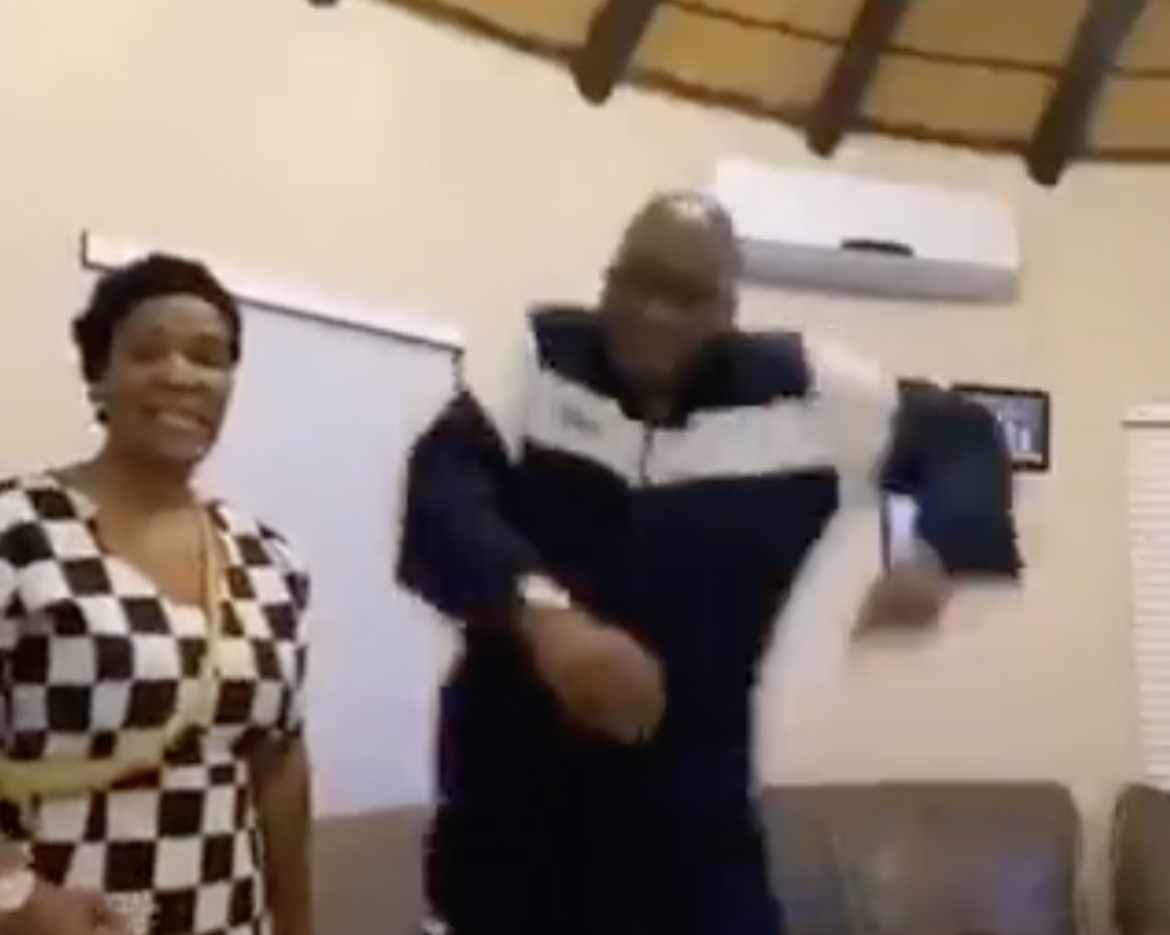 A Party in Nkandla! Former President Zuma is ready to Tik Tok