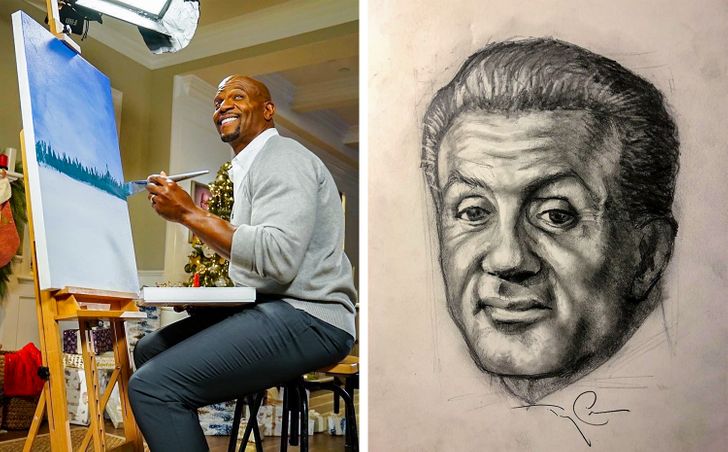 Terry Crews, Hidden talent