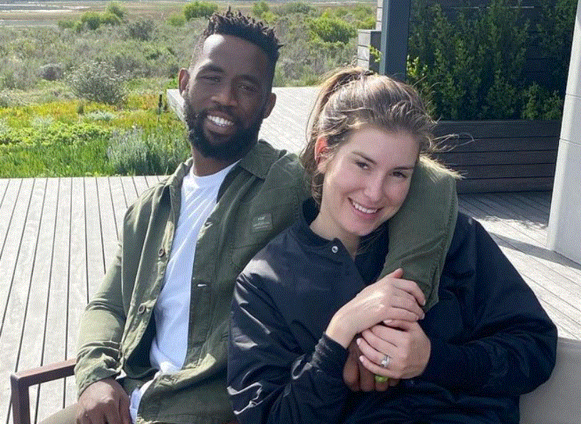 Rachel Kolisi and her husband Siya Kolisi