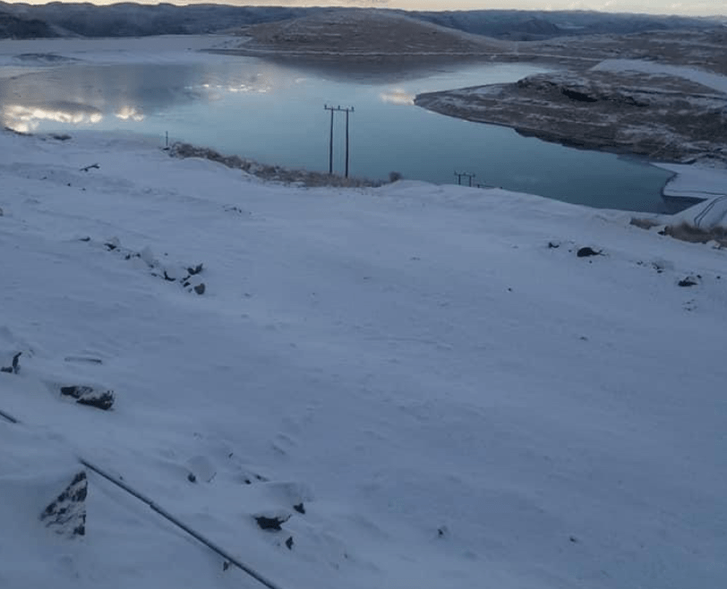 Snow in Lesotho