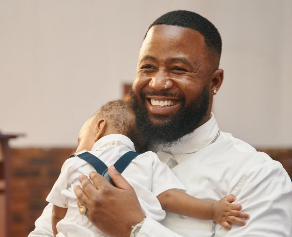 Cassper Nyovest and his son