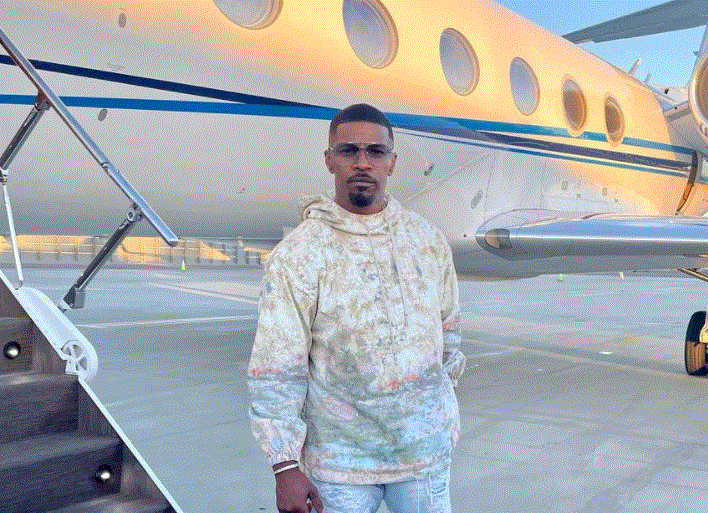 American singer and actor Jamie Foxx