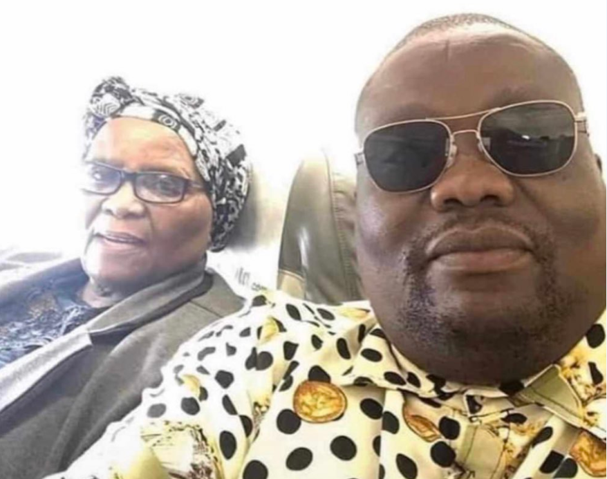 L'vovo and his mom/ Twitter