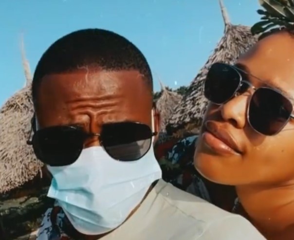 Natasha Thahane and Thembinkosi Lorch