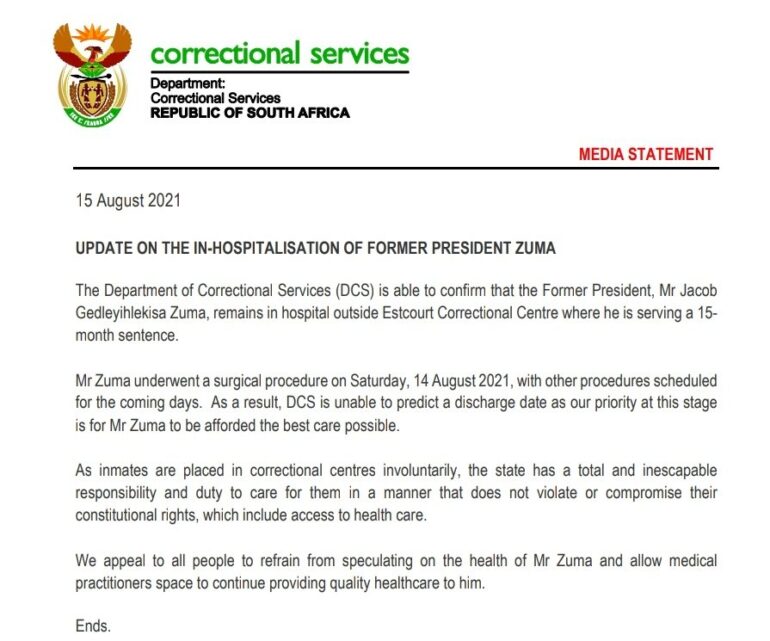 Zuma surgery
