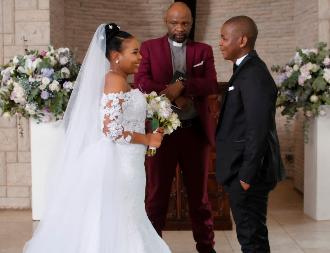 Thabo and Mapitsi's wedding/ Twitter