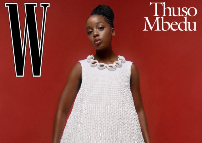 Thuso Mbedu on W Magazine cover