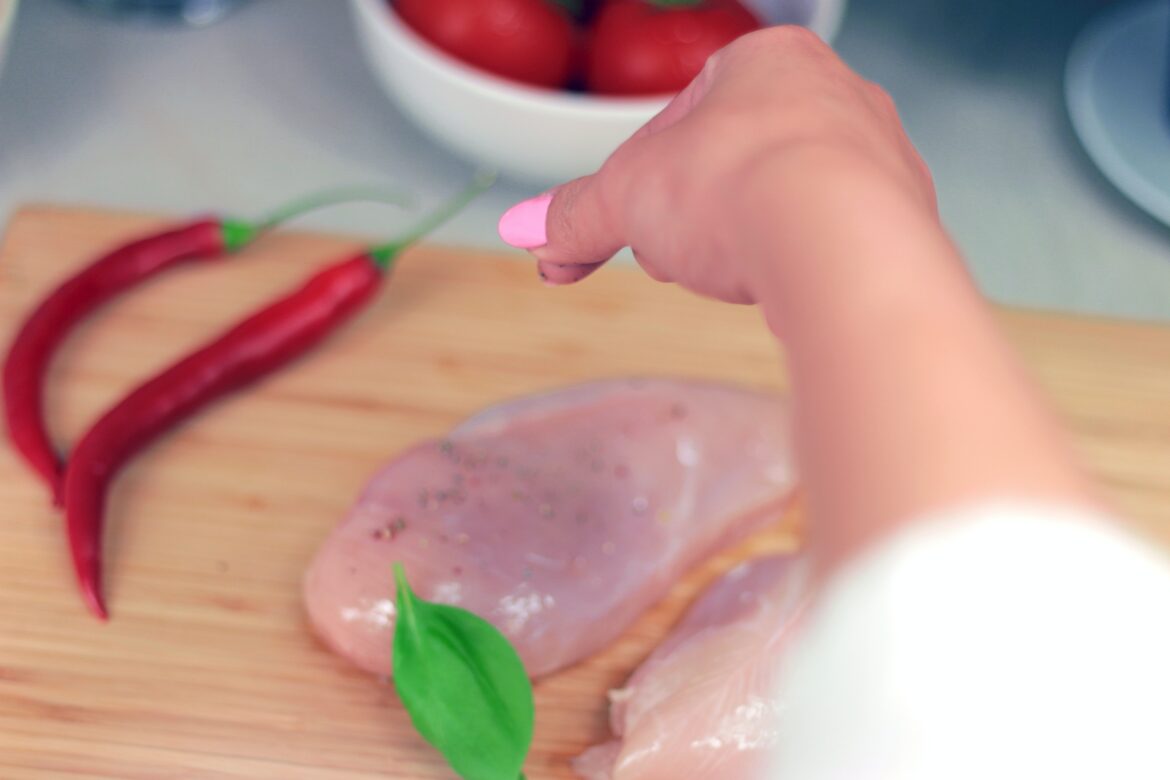 washing meat before cooking