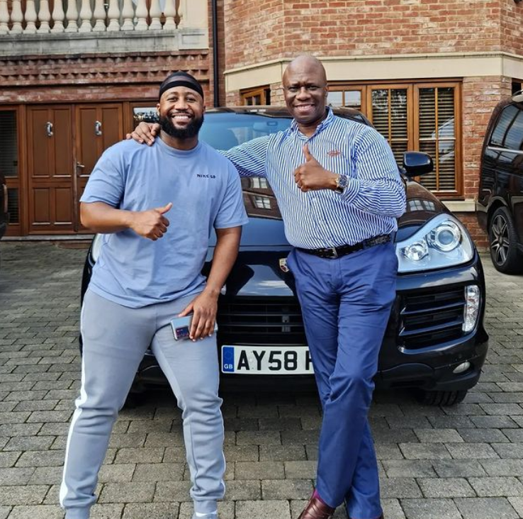 Cassper Nyovest and Dr B/ Instagram