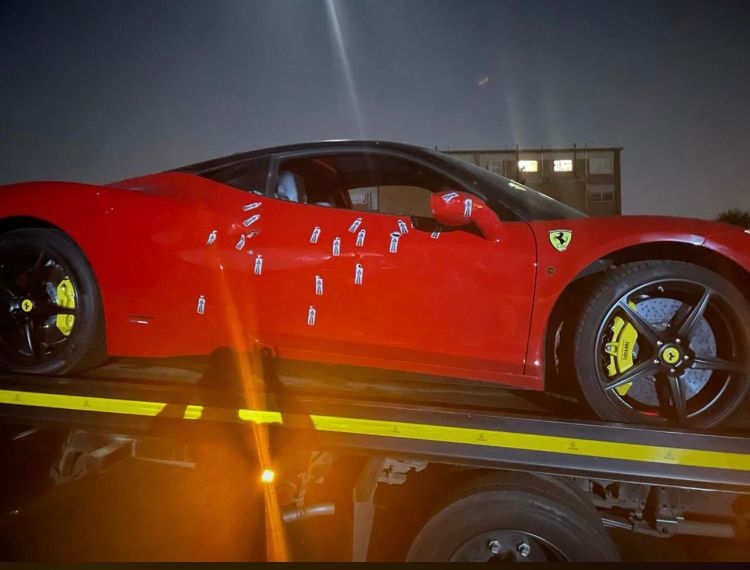 Suspects opened fire on Ferrari couple in Soweto/