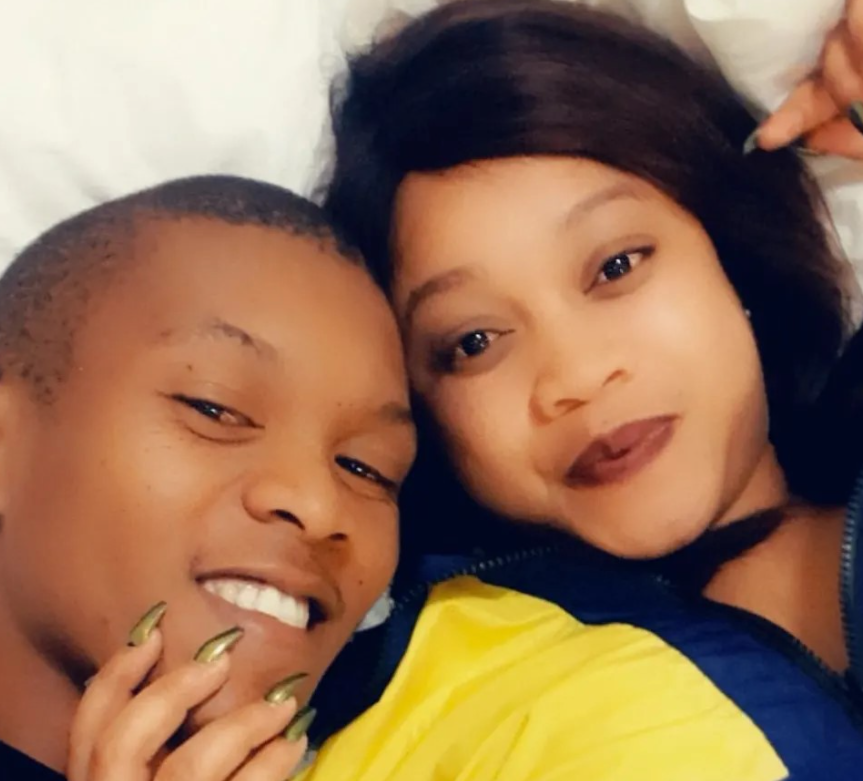Patrick Seleka and his wife/ Instagram