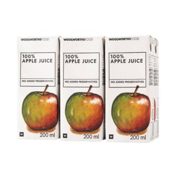 Woolworths apple juice/ Facebook