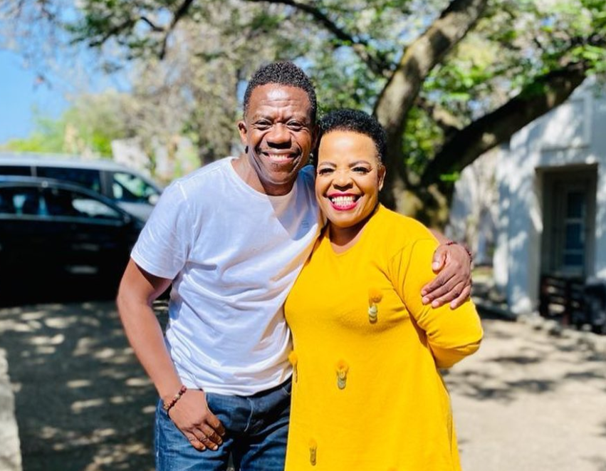 Rebecca Malope and Benjamin Dube/ Instagram