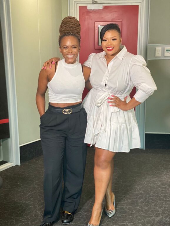 Anele Mdoda and Unathi 