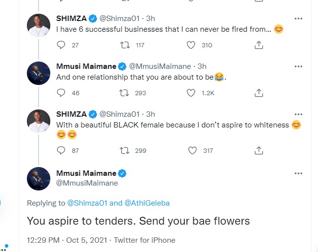 Mmusi VS Shimza mini twar