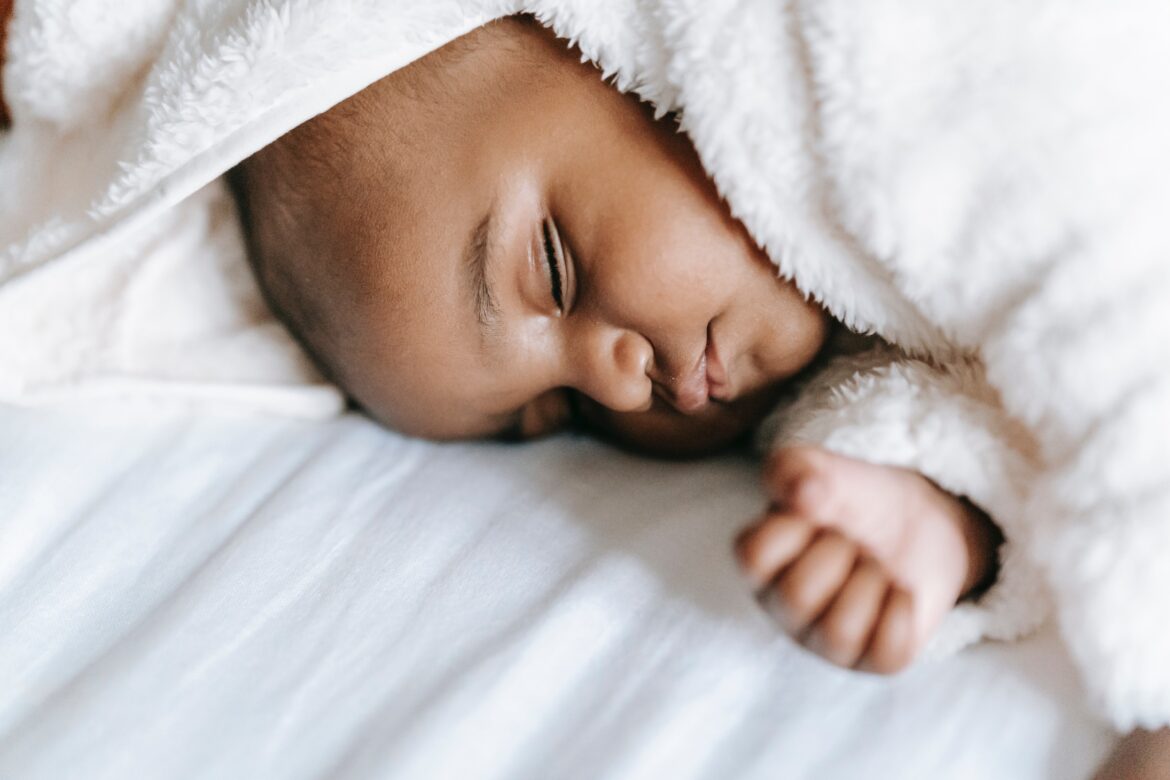 Baby sleeping/ Pexels