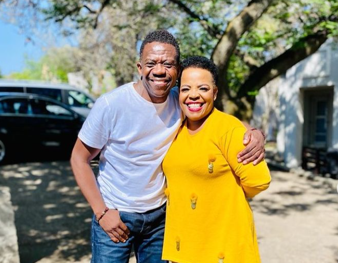 Benjamin Dube and Rebecca Malope