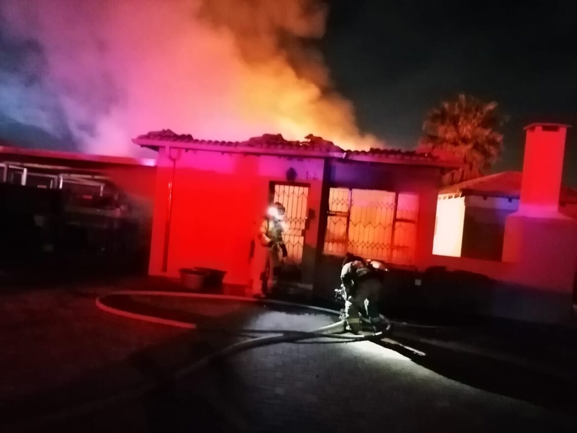 Pretoria house fire