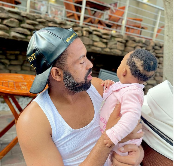 Khune and Lesedi/ Instagram
