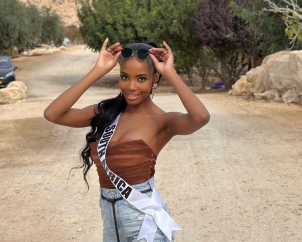Pictures: Lalela Mswane explores Israel ahead of Miss Universe ceremony