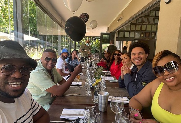 Trevor Noah and Minka Kelly spotted in Cape Town