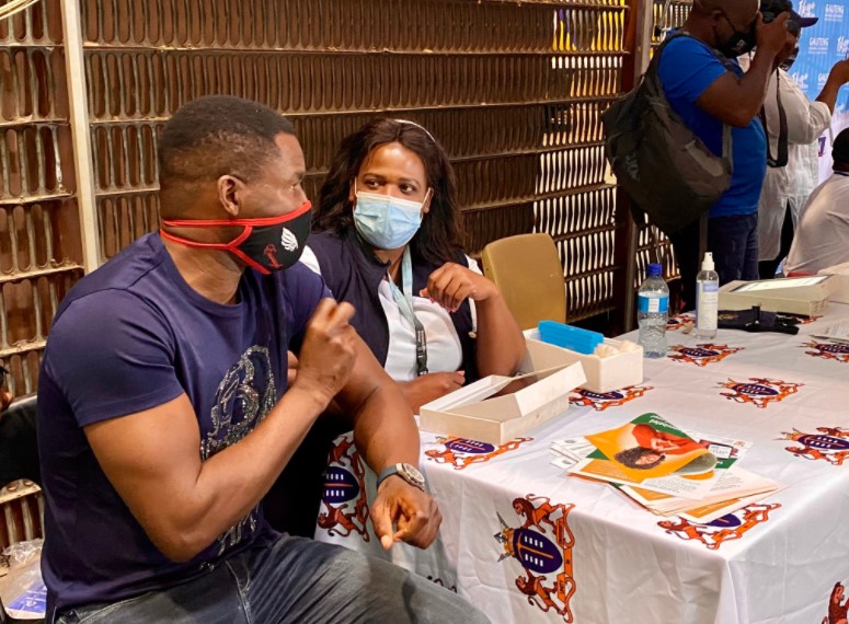'Muvhango' cast get vaccinated after an alleged ultimatum