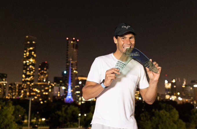 Rafael Nadal in Melbourne