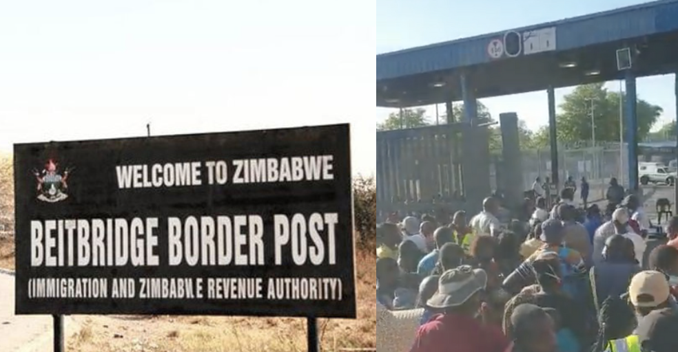 Hundreds of Zimbabweans arrested at Beitbridge border for crossing illegally