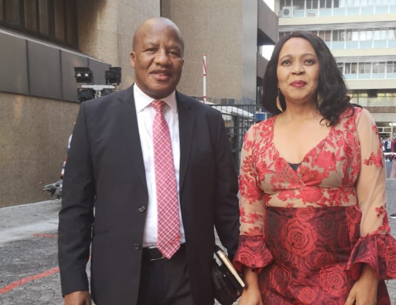 Jackson Mthembu's wife