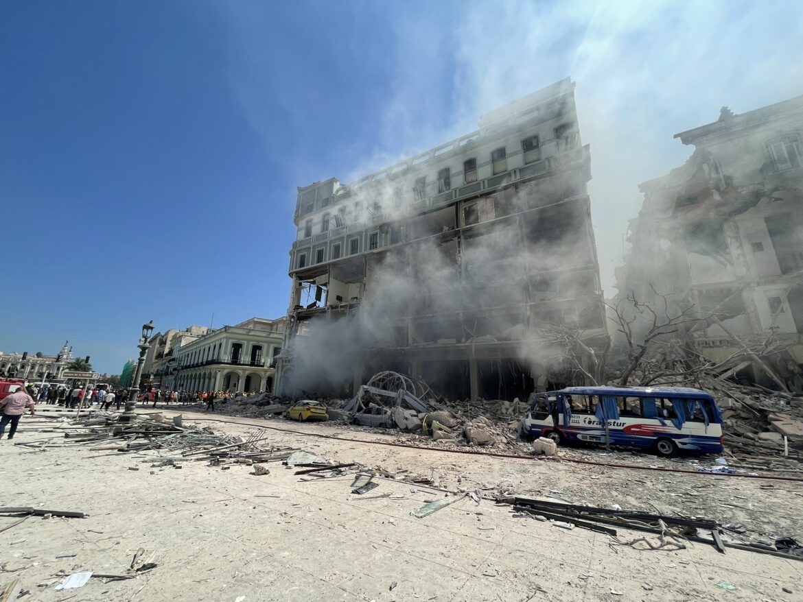 Havana hotel explosion