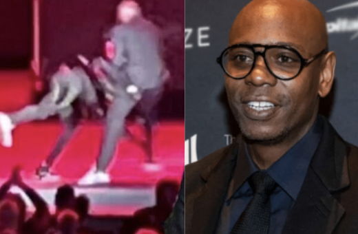 WATCH: A man was left on a stretcher by Dave Chappelle’s security after he attacked him on stage