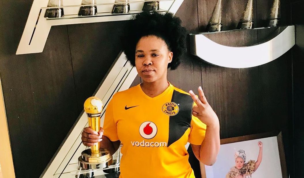 Zahara pleads with Kaizer Chiefs to save her house
